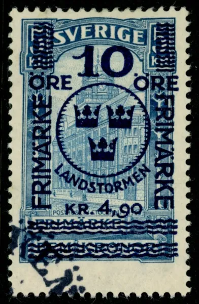 F125. Stämplat ex. F 3000 kr