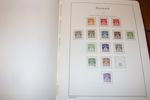 Fräsch men mycket glest besatt postfrisk samling i Leuchtturm-album med fickor 1851-2000. Innehåller flera bättre märken som F30-32, PF10 och Slesvig 1-28. Stora partier av albumet är dock tomt.