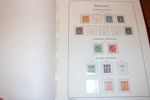 Fräsch men mycket glest besatt postfrisk samling i Leuchtturm-album med fickor 1851-2000. Innehåller flera bättre märken som F30-32, PF10 och Slesvig 1-28. Stora partier av albumet är dock tomt.