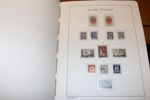 Bra samling Finland 1860-1992 i ett fräscht Leuchtturmalbum. Med en del bättre äldre utgåvor och välbesatt 1900-tal. Även sidor för ockuperade områden m.m. Bra värde!