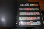 Samling ca 1930-1987 i två visiralbum. Före 1942 blandat x/xx, sedan postfriskt. Med flera lite bättre tidiga märken och även en del nominal på det moderna.