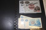 Samling ca 1930-1987 i två visiralbum. Före 1942 blandat x/xx, sedan postfriskt. Med flera lite bättre tidiga märken och även en del nominal på det moderna.