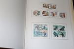 Trevlig och vackert monterad samling 4 sk bco fram till 2004 i tre pärmar.