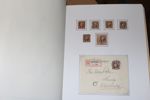 Trevlig och vackert monterad samling 4 sk bco fram till 2004 i tre pärmar.