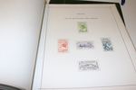 Blandat parti med bl.a. ringtyp t13 på blad med olika nyanser, lite 12 öre vapen, en enklare Nordensamling i Facitalbum, ett album bandmärken, och en färglikare Nordisk Filateli som dock ej är kpl.