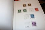 Flyttlåda med bra innehåll: Samling Västtyskland stpl 1949-2006 i tre förtrycksalbum, samling Berlin (båda glesa på det tidiga men bättre märken finns).