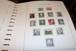 Flyttlåda med bra innehåll: Samling Västtyskland stpl 1949-2006 i tre förtrycksalbum, samling Berlin (båda glesa på det tidiga men bättre märken finns).