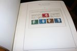 Flyttlåda med bra innehåll: Samling Västtyskland stpl 1949-2006 i tre förtrycksalbum, samling Berlin (båda glesa på det tidiga men bättre märken finns).