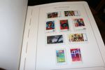 Flyttlåda med bra innehåll: Samling Västtyskland stpl 1949-2006 i tre förtrycksalbum, samling Berlin (båda glesa på det tidiga men bättre märken finns).