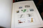 Flyttlåda med bra innehåll: Samling Västtyskland stpl 1949-2006 i tre förtrycksalbum, samling Berlin (båda glesa på det tidiga men bättre märken finns).