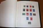 Välfylld samling 1855-1989 i Leuchtturmalbum. Till en början stämplad, från ca 30-talet även x/xx och helt xx från ca 1960. 