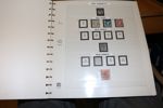 Samling 1856-1971 i SAFE-album. Något restbetonat men med en del bättre märken som legionen och universitetet. Blandat stpl och x/xx. Lågt utrop.