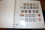 Samling 1856-1971 i SAFE-album. Något restbetonat men med en del bättre märken som legionen och universitetet. Blandat stpl och x/xx. Lågt utrop.