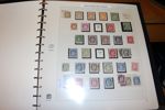 Samling 1856-1971 i SAFE-album. Något restbetonat men med en del bättre märken som legionen och universitetet. Blandat stpl och x/xx. Lågt utrop.