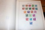 Samling i Facitalbum med 4, 6 och 8 sk bco i hyggliga exemplar (de två senare med attester, 6 sk obet def, 8 sk vht).