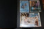 Visiralbum med en xx samling ca 2010-2024. Nom 12000 kr inkl många "brev". Även lite äldre märken och något stämplat.