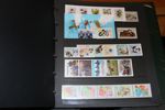 Visiralbum med en xx samling ca 2010-2024. Nom 12000 kr inkl många "brev". Även lite äldre märken och något stämplat.