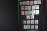 SPANIEN. Mycket fin och välvårdad samling med hemgjord montering i två Leuchtturmpärmar, svarta blad, samlat till ca 1980.