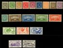 Slesvig 1-14 och Grönland/Thule 1-5. Postfriska serier. 1 mk Slesvig med felande tand. F 1150 kr
