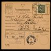 F192. Vacker telegrampostanvisning stpl VÄSTERÅS 3.1.24 sänt till Motala verkstad.