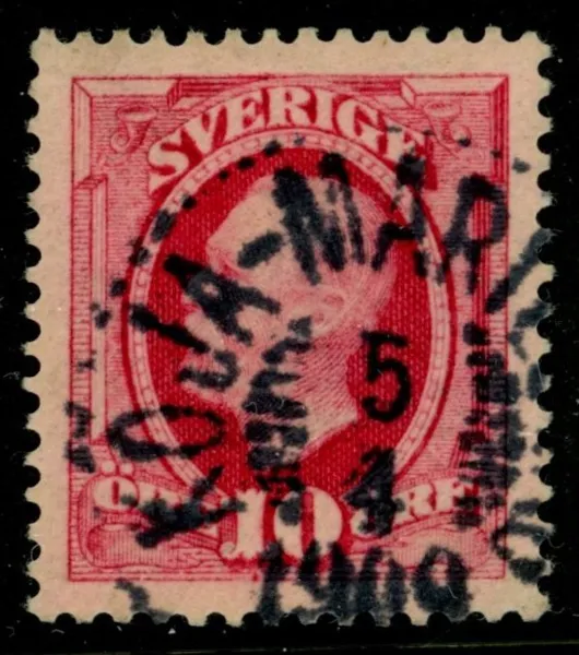KÖJA-MARIEBERG 5.4.1909. Postal 1000 kr