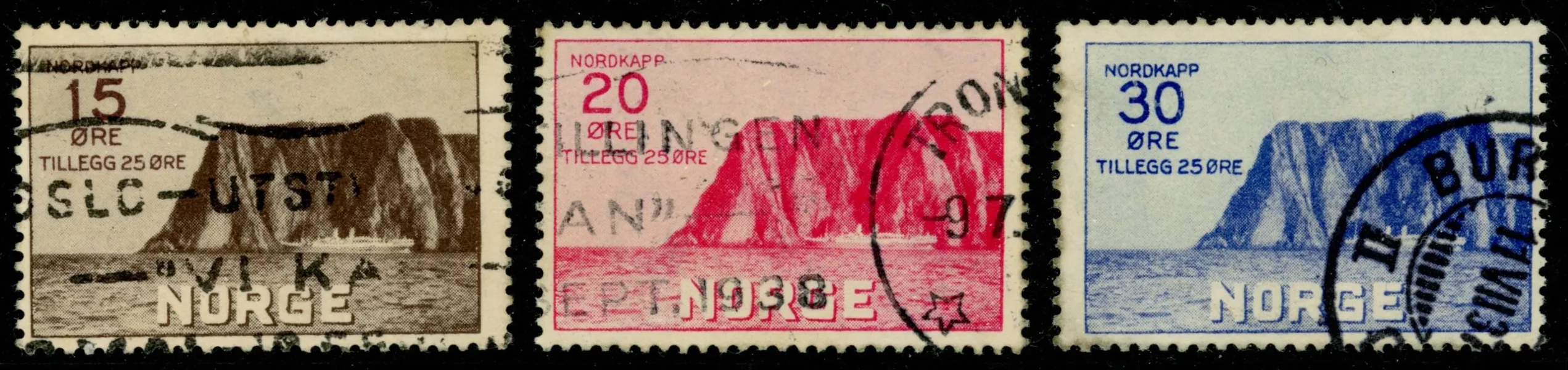 F181-83. Stämplad serie Nordkap I. F 1300 kr