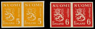 F315, 307v. Otandade par, ostämplade. Ovanligt. F 2700 kr