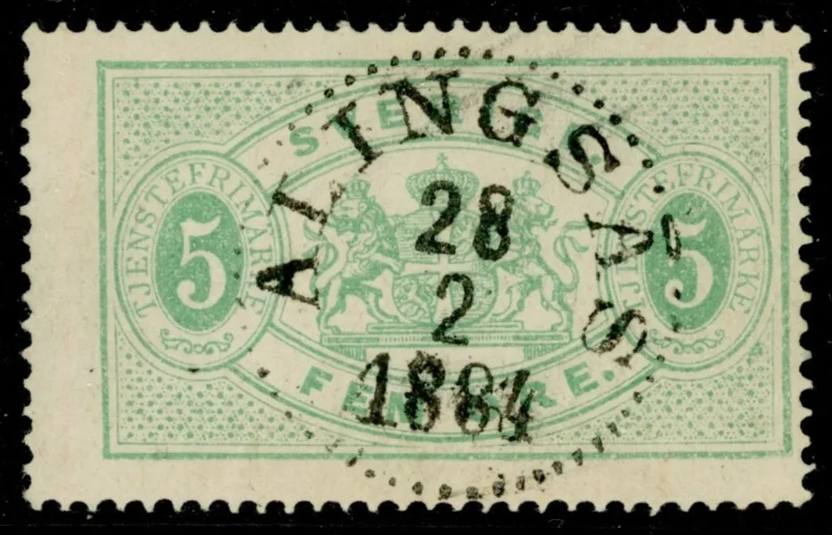 Tj3. ALINGSÅS 28.2.1884. Mkt gott-praktex!