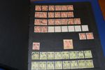 Samling/parti Lilla riksvapnet-medaljong i tjockt visiralbum. Med start på F69 med en del fina stämplar, vattenmärkesvarianter och annat, samlat t.o.m. F104.
