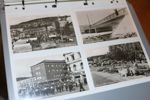 ÄNGLAR/JUL. Album med 92 äldre kort, avslutas med 4 topo-kort Östersund.