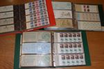 Häftessamling 1950-80-talet i två album + ett tredje album med automathäften. Innehåller bl.a. H99 och H211 samt en hel del (oräknad) nominal. Många häften med markeringar.