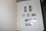 Samling 1951-2015 i fyra album varav 1963-2015 Leuchtturm med fickor. På 1900-talet blandat stämplat och postfriskt, från 1997 och senare majoritet xx med nom över 22000 kr räknat från -97 och framåt.