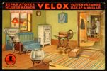 Reklamkort "VELOX", obeg äldre kort