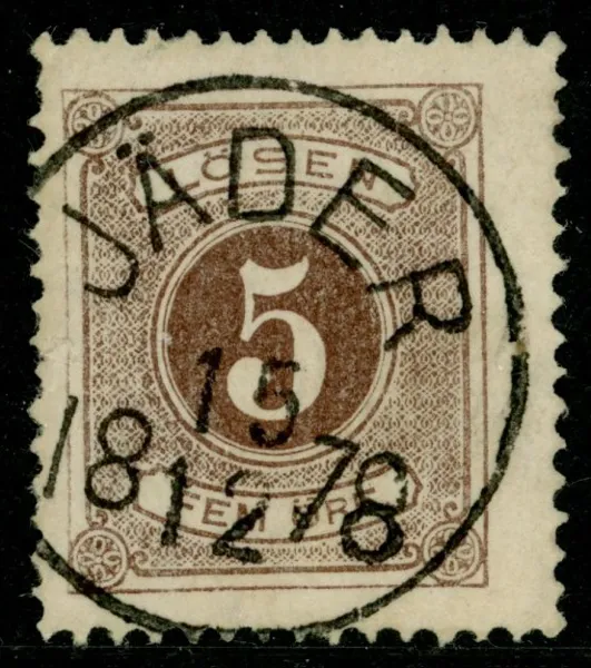 L3. JÄDER 15.12.1878. Postal 350 kr