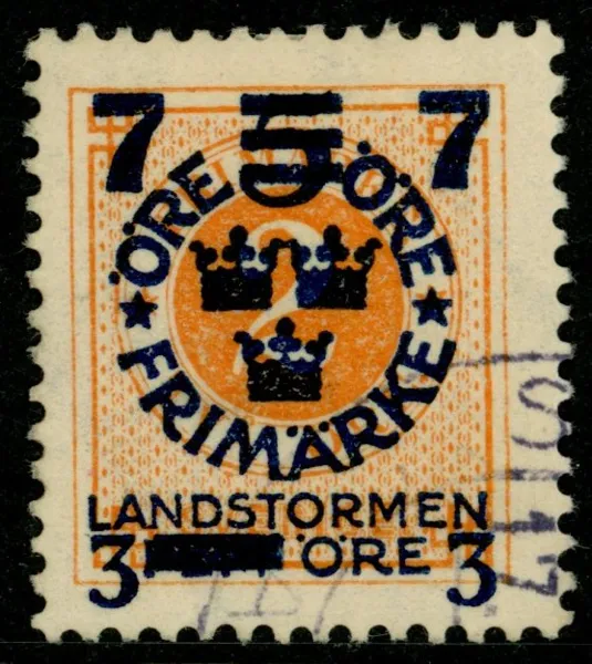 F126cx. Stpl ex med omv våglinjer. F 1200 kr