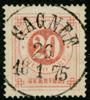 F22. GAGNEF 26.1.1875. Trots en kt t.v. mkt vackert!