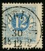 F21. HUDDINGE 30.12.1872 Nst 10. Vackert ex, obet mjukt veck.