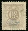 F47v. 30 öre posthorn med spegeltryck (prakt VISBY 13.3.1890)