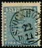 F2d. STOCKHOLM 22.11.1855. Felfritt ex av en bättre nyans!