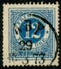 F21. ÅBY 29.3.1873. Härligt kraftig färg, men tyvärr sämre tandning på vänster sida.