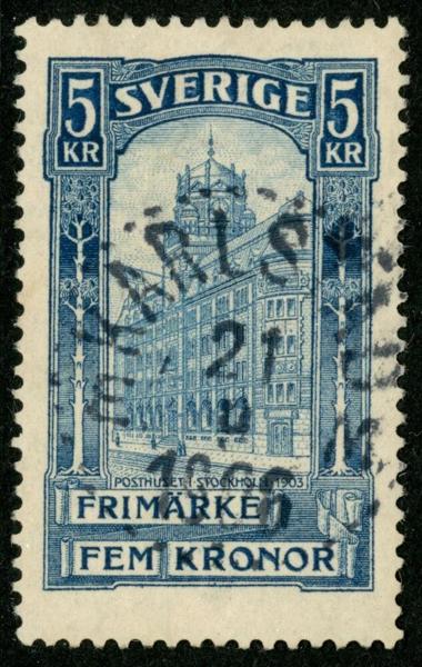 F65. KARLSTAD E.M. 21.9.1906. Praktex!