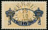Tj26b. ÖSTERSUND 25.10.1890. Vackert ex (obet kt) nyansbestämt av O.P.
