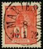 F16f. MARIESTAD 8.1.1872. Minimal tunn punkt av mindre betydelse. Ovanlig nyans!