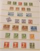 Samling x/xx 1932-65 i äldre visiralbum. Mest ostämplat med fina ex av 5 kr slottet på tonat resp vitt papper och de flesta bättre serier därefter. Högt kv.