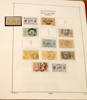 Samling 1856-1970-tal i Facit-album. Innehåller svarta och bruna lokal, kpl vapen, lejon inkl 3 öre typ 1 (kht), välfyllt avsnitt ringtyp m.m. 1900-talet är av enklare karaktär med många luckor, b...