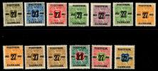 F181-93. Ostämplad/postfrisk "serie" inkl de billiga vm krona. Facit ca 600 kr